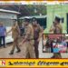மன்னார் பொது வைத்தியசாலைக்கு முன் கொட்டும் மழையிலும் போராட்டம்
