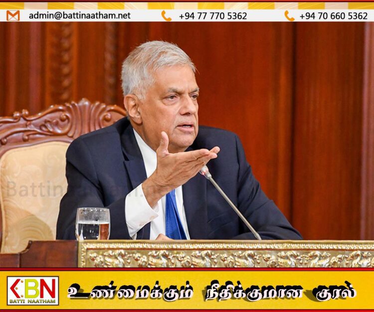 திசைகாட்டியினர் பொய் சொல்லியே ஆட்சியைப் பிடித்தனர்; ரணில் விக்ரமசிங்க சாடல்