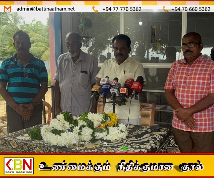 ”நாடு பிடிக்கச் சென்றவர்கள் இப்போது காணி பிடிக்க சென்று கொண்டிருக்கின்றார்கள்” ; பலரை சாடியுள்ள சிறிநேசன்