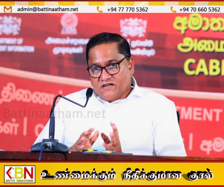 வடக்கிலுள்ள அரசியல்வாதிகள் கூறுவதை போன்று அரசு நடக்கவில்லை; பயங்கரவாத தடை சட்டம் தொடர்பில் அமைச்சரவை பேச்சாளர்