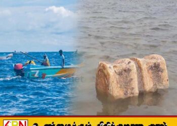 கடலில் மிதந்து வந்த பொருள் வெடித்ததில் இரண்டு மீனவர்கள் வைத்தியசாலையில் அனுமதி