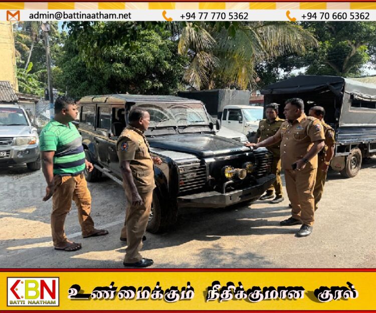 மறைத்து வைக்கப்பட்டிருந்த மற்றுமொரு வாகனம் மீட்பு