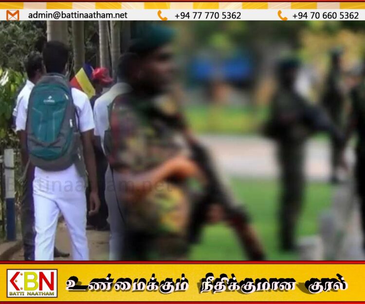 பாடசாலை மாணவர்கள் சித்திரவதை; மூன்று இராணுவ சிப்பாய்கள் கைது