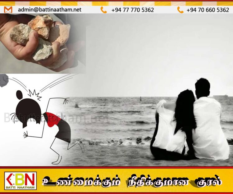 19 வயது காதலியை கல்லால் தாக்கி கொலை செய்த 18 வயது காதலன் கைது; களுத்துறை கடற்கரையில் சம்பவம்