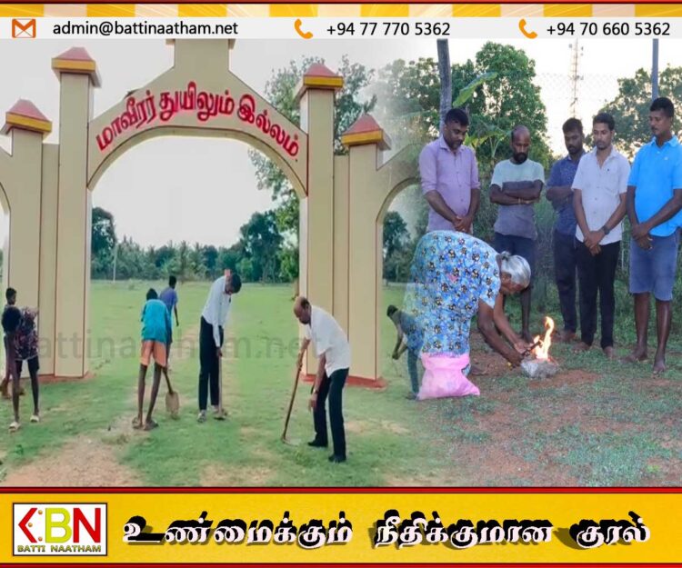 ஆலங்குளம் மாவீரர் துயிலுமில்லத்தில் சிரமதானப்பணிகள் ஆரம்பம்