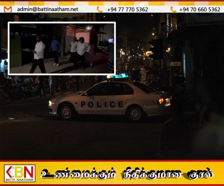 மயிரிழையில் உயிர் தப்பிய மனோ கணேசன்; பொலிஸார் விசாரணை