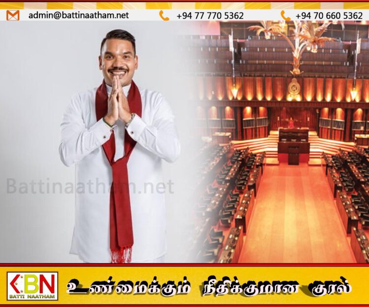 பொதுஜன பெரமுனவின் தேசியப் பட்டியல் நாமல் ராஜபக்சவிற்கு