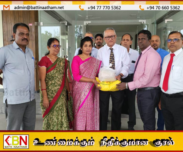 அனர்த்த நிலைமைகள் தொடர்பில் ஆராய கிழக்கு மாகாண ஆளுநர் மட்டக்களப்பிற்கு விஜயம்