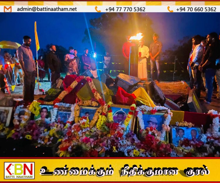 கண்டலடி மாவீரர் துயிலும் இல்லத்தில் உணர்வுப்பூர்வமாக நடைபெற்ற மாவீரர் நினைவேந்தல் நிகழ்வு