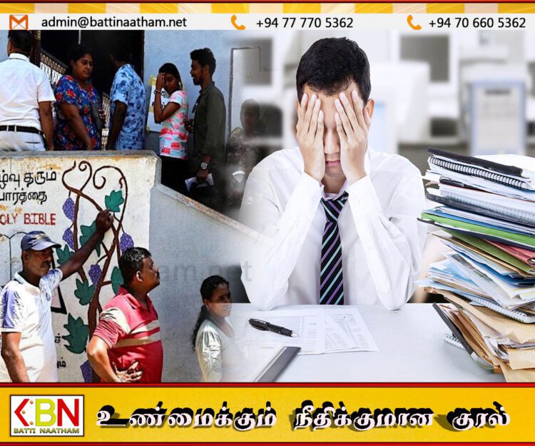 விடுமுறை கிடைக்காததால் வாக்களிக்க செல்வதை தவிர்த்த ஒரு இலட்சம் பேர்