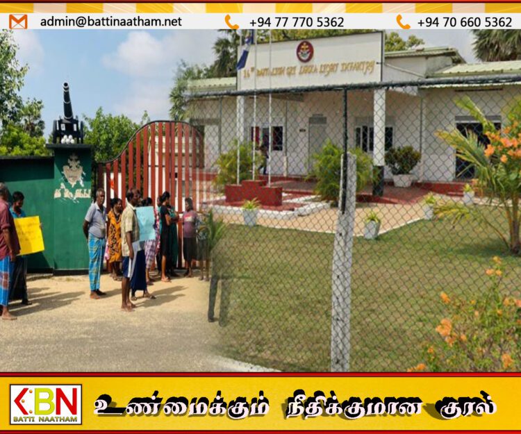 யாழ் தனியார் காணியிலிருந்த இராணுவத்தினரை வெளியேறுமாறு உத்தரவு