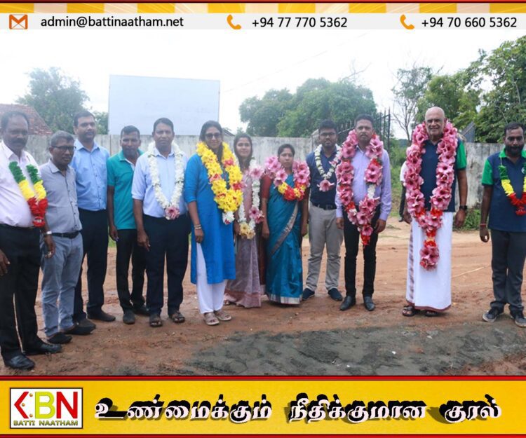 மட்டு கிருமிச்சை கிராம மக்களின் நீண்டநாள் குடிநீர் பிரச்சனைக்கு தீர்வு