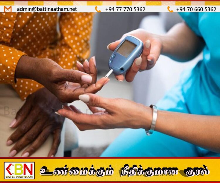 நாட்டில் 14 வீதத்திற்கும் அதிகமானோர் நீரிழிவு நோயினால் பாதிக்கப்பட்டுள்ளனர்