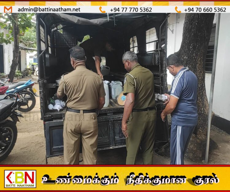 காத்தான்குடி பொலிஸ் பிரிவில் விசேட சுற்றிவளைப்பு; 30 பேர் கைது