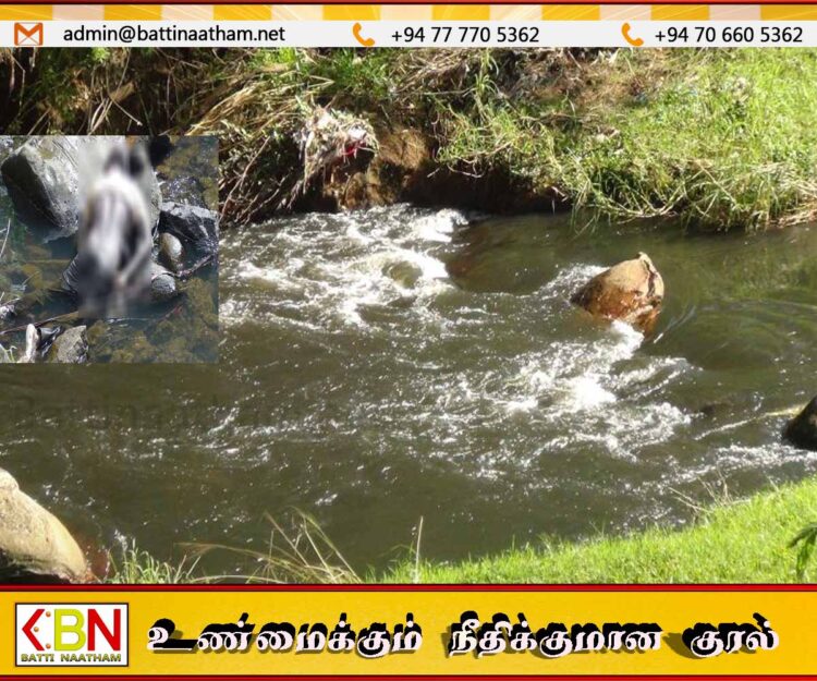 கெசல்கமுவ ஓயாவிலிருந்து ஆண்ணொருவரின் சடலம் மீட்பு