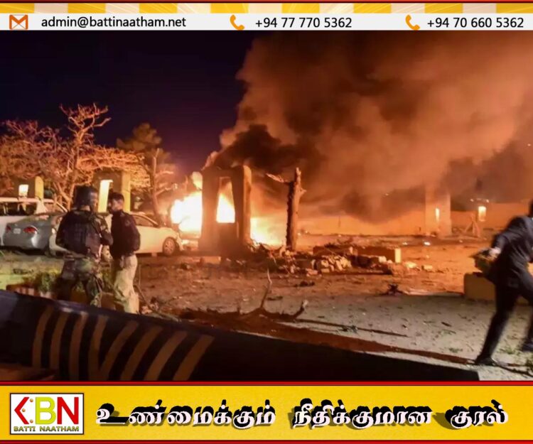 பாகிஸ்தானில் குண்டுவெடிப்பு; 5 பாடசாலை மாணவர்கள் உட்பட 7 பேர் உயிரிழப்பு