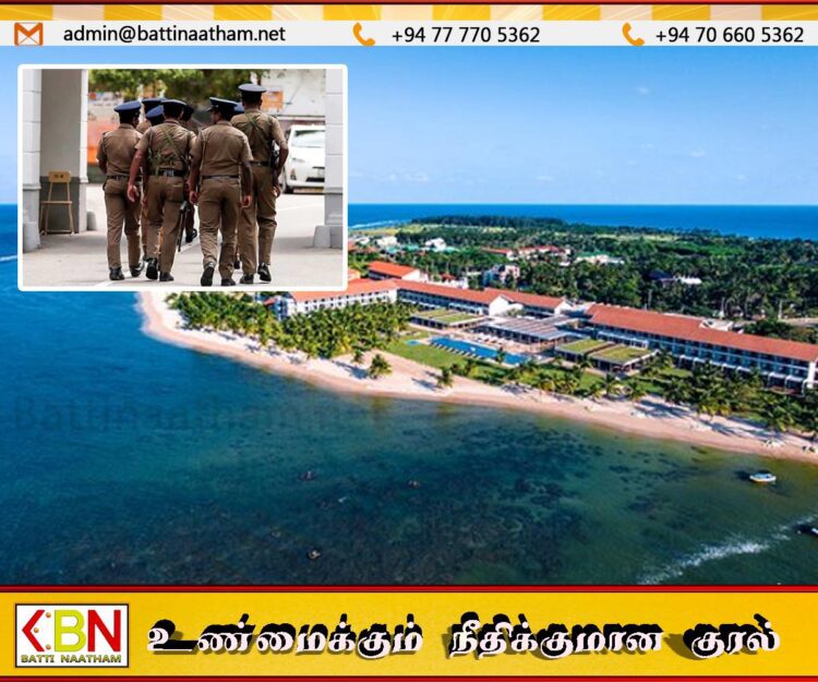 பாசிக்குடா கடற்கரைக்கு பலத்த பாதுகாப்பு