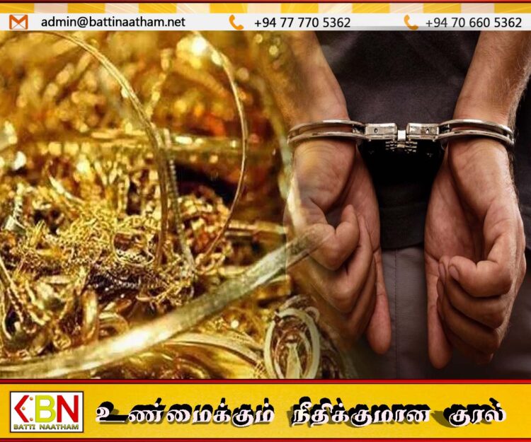 தேவாலயத்தில் புதையல் தோண்டியவர்கள் கைது