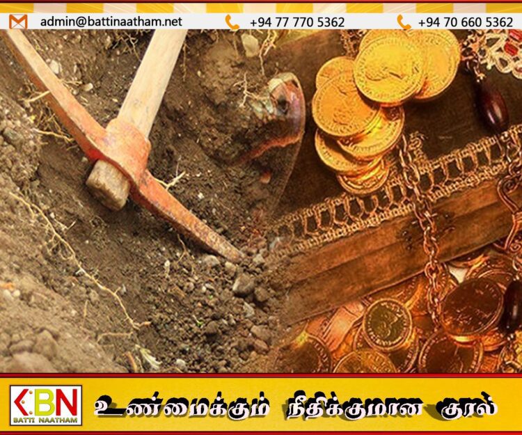 அம்பாந்தோட்டையில் புதையல் தோண்டிய மூவர் கைது