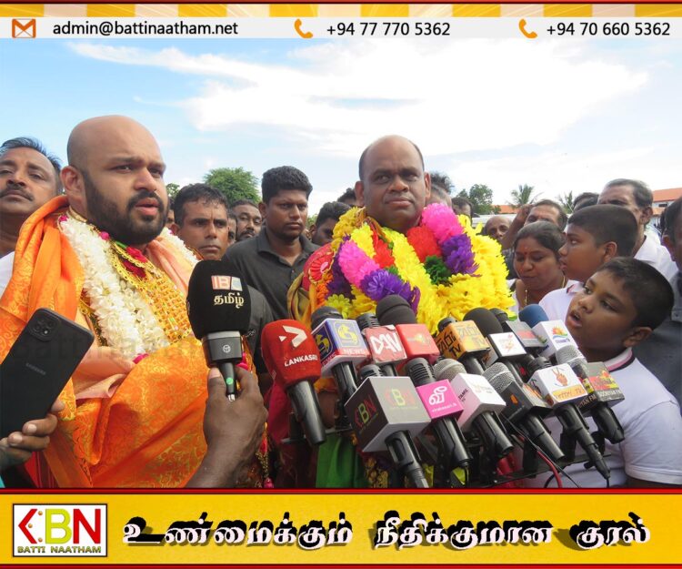 மட்டக்களப்பில் தேசிய மக்கள் சக்தியை தோற்கடித்து தமிழ் மக்கள் சமூக விரோதிகளை நிராகரித்துள்ளனர்; சாணக்கியன்