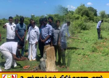 மாவீரர் நினைவேந்தல் நிகழ்வுக்கு தயாராகும் சம்பூர் துயிலுமில்லம்