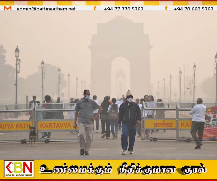 புதுடில்லியில் காற்றைச் சுவாசிப்பது சுமார் 49 சிகரெட்டுகளின் புகையை சுவாசிப்பதற்கு சமம்
