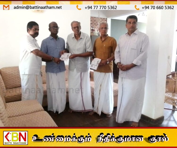 தமிழரசுக்கட்சியின் தேர்தல் விஞ்ஞாபனம் கூறும் விடயம்; திருத்தம் மேற்கொள்ளுமாறும் சிறிதரன் சுட்டிக்காட்டு