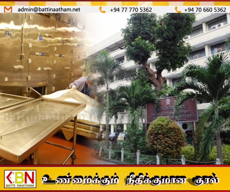 கொழும்பு தேசிய வைத்தியசாலையில் 40 அடையாளம் காணப்படாத சடலங்கள்
