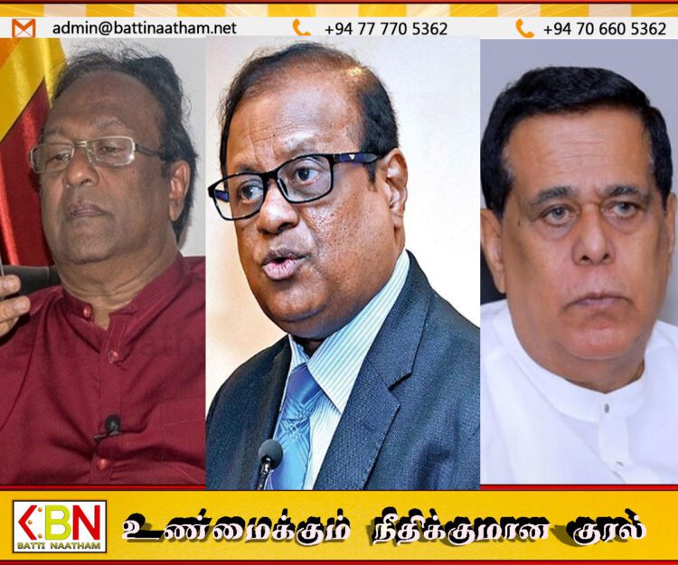 சரத்வீரசேகர-சுசில் பிரேமஜயந்த-நிமால்சிறிபால டி சில்வா தோல்வி