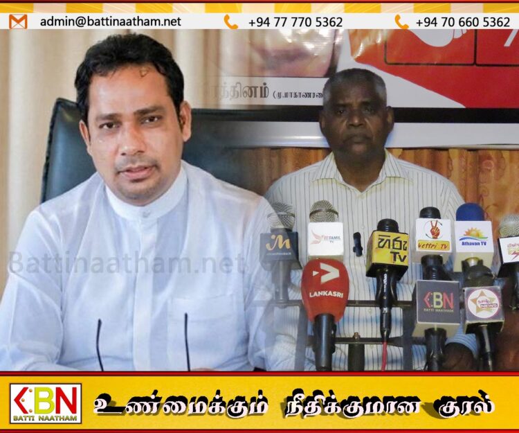 வியாழேந்திரனின் தீர்மானத்தை வரவேற்கும் துரைரெட்ணம்