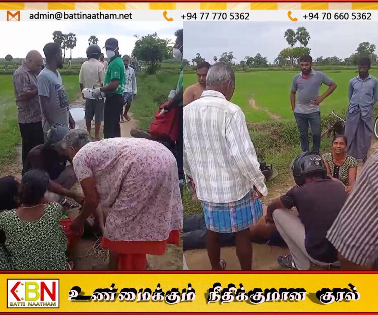 மட்டு வந்தாறுமூலையில் மின்னல் தாக்கி விவசாயி உயிரிழப்பு