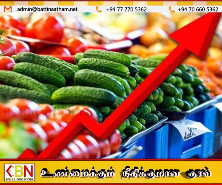 மீண்டும் உயர்ந்தது மரக்கறி விலை