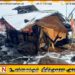 திருகோணமலையில் பௌத்த கொடியுடன் கரை ஒதுங்கிய மிதவைப் படகு