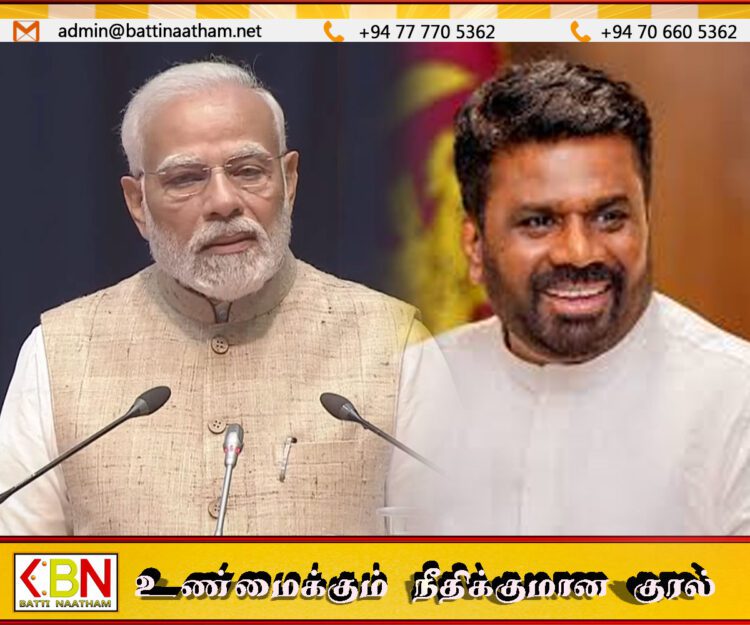 ஜனாதிபதி அநுரவிடம் மாகாண சபைத் தேர்தலை நடத்த கோரிய இந்தியப் பிரதமர்