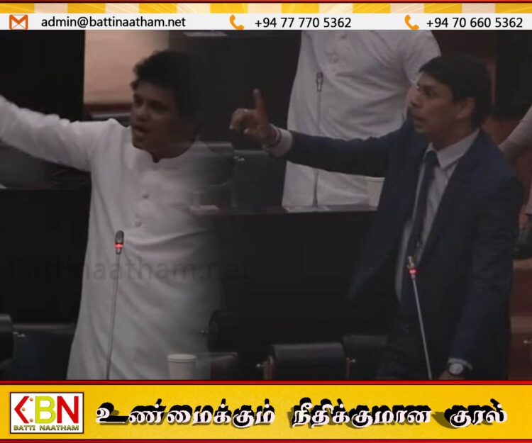 பாராளுமன்றத்தில் வைத்து அர்ச்சுனா மீது தாக்குதல்; முற்றாக மறுக்கும் எதிர்க்கட்சி உறுப்பினர் சுஜீவ பெரேரா