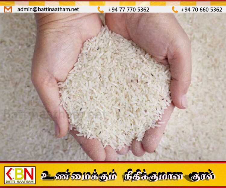 இறக்குமதி செய்யப்பட்ட அரிசியில் வண்டு