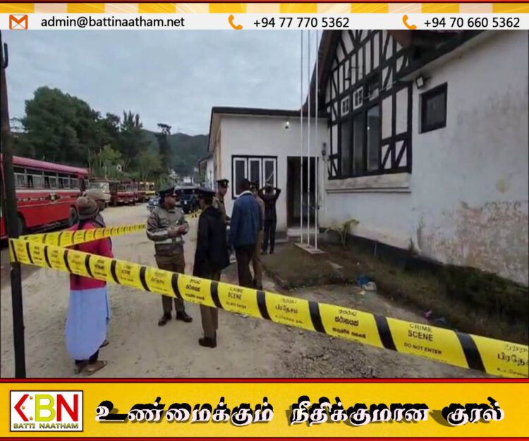 நுவரெலியா இ.போ.ச டிப்போவில் ஒருவரை கொலை செய்து கொள்ளை; மூவர் கைது