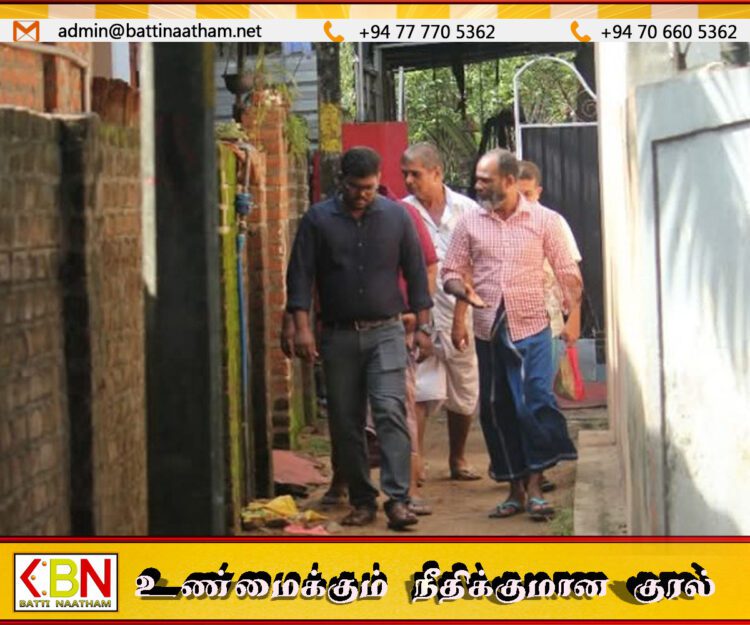 பிரச்சனைகளை தீர்த்துத் தரும்படி தமிழ் எம்.பி ஒருவருக்கு அழைப்பு விடுத்த காத்தான்குடி மக்கள்