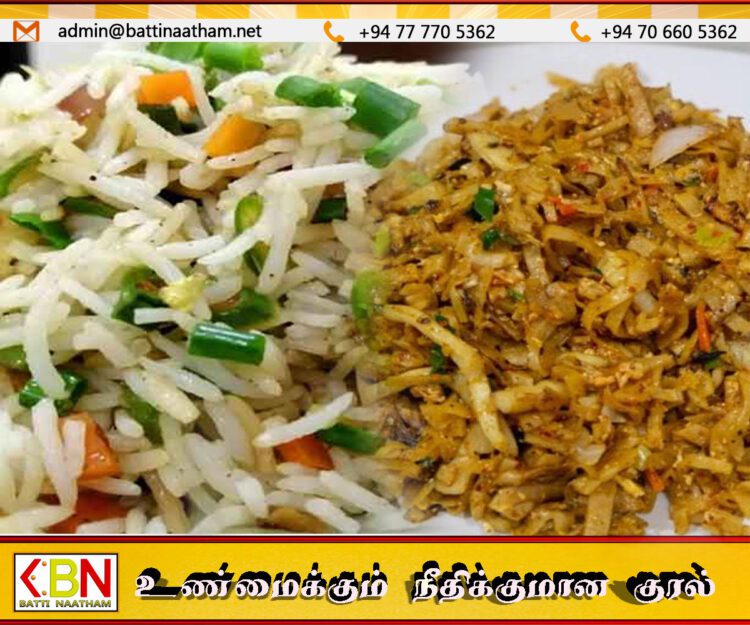 ரைஸ், கொத்து உள்ளிட்ட உணவுப் பொருட்களுக்கு வருகின்றது கட்டுப்பாட்டு விலை