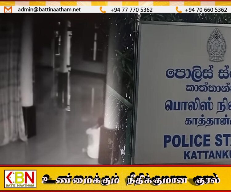 காத்தான்குடி பொலிஸ் பிரிவிலுள்ள பள்ளி வாசலில் திருட்டு