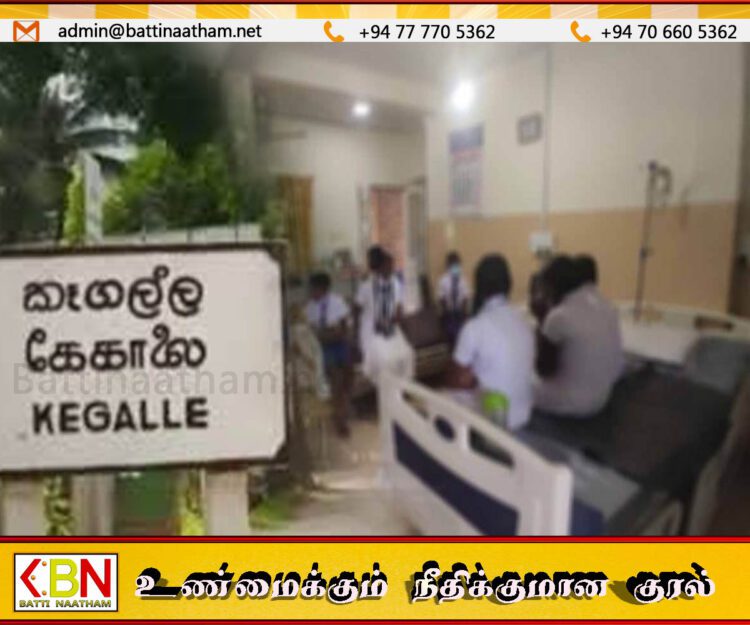 மரமொன்றிலிருந்த காய்களை உட்கொண்ட பாடசாலை மாணவர்கள் வைத்தியசாலையில் அனுமதி