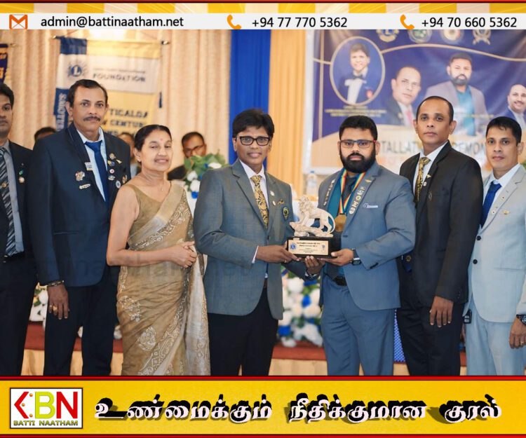 எம்.ஜே.எப் லயன்ஸ் கழகத்தின் தலைவராக லயன் ரணசிங்க லலித்குமார் தெரிவு