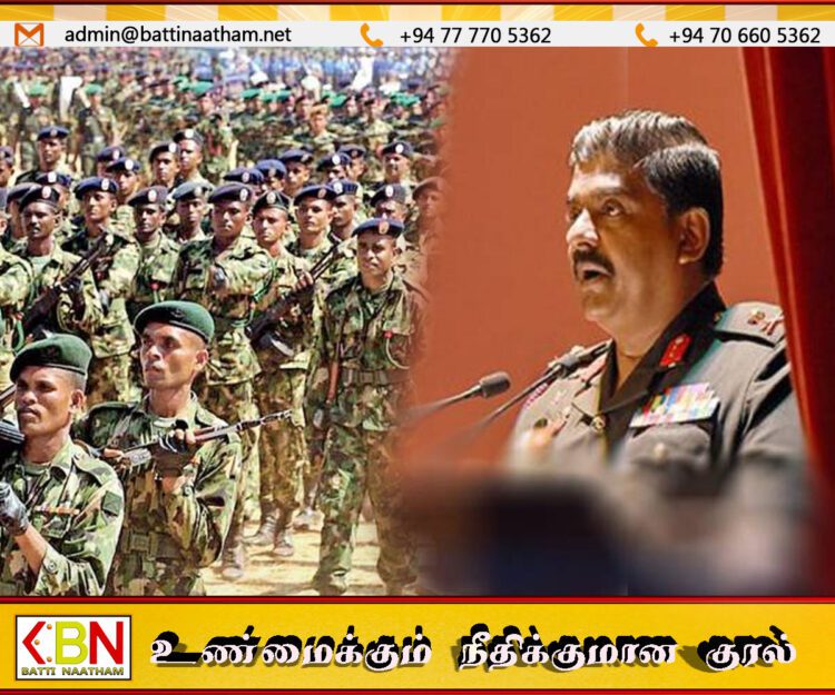 இலங்கையின் 25ஆவது புதிய இராணுவத் தளபதியாக மேஜர் ஜெனரல் லசந்த ரொட்ரிகோ