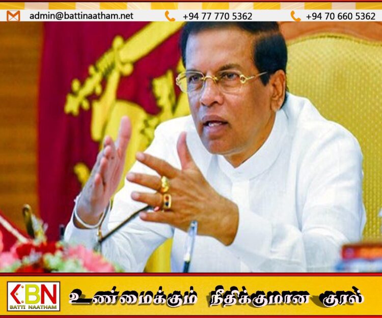 மீண்டும் சுதந்திரக் கட்சியின் தலைமை பதவிக்கு போட்டியிட மாட்டேன்; நீதிமன்றத்தில் மைத்திரி