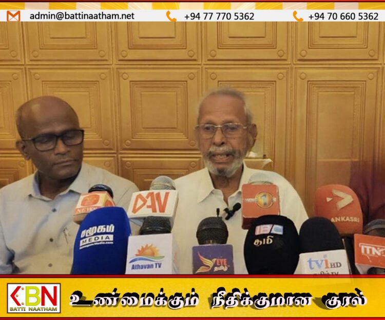 தமிழரசுக் கட்சியின் ஊடகப் பேச்சாளராக சுமந்திரன் தொடர்ந்து செயல்படுவார்; சி.வி.கே. சிவஞானம்