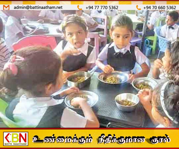 முன்பள்ளி மாணவர்களின் காலை உணவுக்காக 100 ரூபா ஒதுக்கீடு