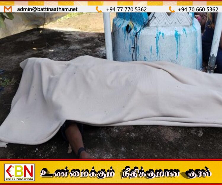 மூதூர் கிறிஸ்தவ ஆலயத்திற்கு அருகில் இளைஞன் ஒருவரின் சடலம் மீட்பு