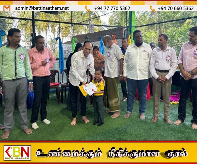காத்தான்குடி லீட்ஸ் கிட்ஸ் கால்டன் பாலர் பாடசாலையில் விளையாட்டு நிகழ்வு