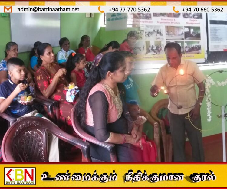 மட்டு ஜெயந்திபுரம் “முழுமதி” சகவாழ்வுச் சங்கத்தில் ஒளிவிழா நிகழ்வு