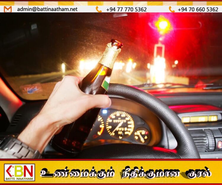 கடந்த 24 மணிநேரத்தில் மதுபோதையில் வாகனம் செலுத்திய 251 சாரதிகள் கைது